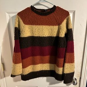 GAP tri color wool sweater